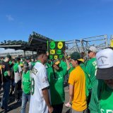 Oakland A&rsquo;s fans come together in community protest: &lsquo;It means so much to so many people&rsquo; #OaklandAthletics #Athletics #AthleticsBaseball #OaklandAs