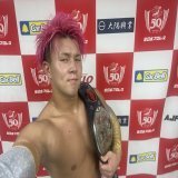 第63代世界ジュニアヘビー級チャンピオンの青柳亮生です！！  タイガーマスク選手から取り返しました！  全日本プロレスジュニアは青柳亮生に任せとけ #ajpw #ゼンニチ武道館 #青柳亮生 #njpw