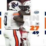 Fought as one. Proud to be an Auburn Tiger