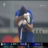 Rohit Sharma is disappointed with himself.   #INDvSL