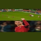 CRISTIANO RONALDO FREE KICK GOAL FOR PORTUGAL HE SCORED FREE KICKS IN BACK TO BACK MATCHES THE G.O.A.T OF SOCCER  CRISTIANO RONALDO CR7 SIU #CristianoRonaldo #Portugal #CR7???? #portugalvsliechtenstein