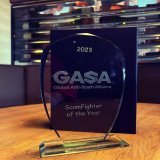 A year ago a little documentary came out. Not knowing what was coming at me. Exactly one year later I won this amazing award for Scam Fighter of The Year 2023 by the Global Anti Scam Alliance community and their professional Jury consisting of Donna 