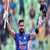 Virat Kohli on 15th January:  2017 - 122 Vs England. 2018 - 153 Vs South Africa. 2019 - 104 Vs Australia. 2023 - 166* Vs Sri Lanka   @imVkohli   || #ViratKohli???? #INDvSL #century #GOAT???? 74th International  46th ODI  10th against Srilanka