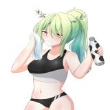 Fauna sports bra~! #FineFaunart
