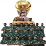 مبروك للأرجنتين كاس العالم  ومبروك لمنتخبنا ونجومنا الأبطال.. المنتخب الوحيد الذي هزم بطل العالم بكل جداره ولولا الإصابات والإيقاف للثلاثي المبدع والحظ لتأهل منتخبنا اكرر شكري لوزير الرياضه ولاتحاد القدم. -- ولاصحاب الميول على حساب منتخب الوطن  #نهائ