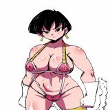 #マイクロビキニ スリングショットの方が描きやすくて好きです