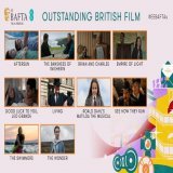 Congrats to our Outstanding British Film nominees!    AFTERSUN  THE BANSHEES OF INISHERIN  BRIAN AND CHARLES  EMPIRE OF LIGHT  GOOD LUCK TO YOU, LEO GRANDE  LIVING  ROALD DAHL&rsquo;S MATILDA THE MUSICAL   SEE HOW THEY RUN   THE SWIMMERS   THE WONDER