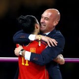 Jenni Hermoso will pursue sanctions against RFEF President Luis Rubiales after he kissed her during Spain's World Cup celebrations.   Her statement:   'It is essential that our team is represented by figures who project their values of equality and r