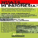 HASHTAGS   For Indonesia: #WhatsHappeningInIndonesia #GagalkanOmnibusLaw #JegalSampaiGagal #JEGALSAMPAIBATAL #MosiTidakPercaya #DPRRIKhianatiRakyat #tolakomnisbuslaw #tolakruuciptakerja #BatalkanOmnibusLaw