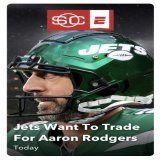 Aaron Rodgers was so impressed by this photoshop he immediately demanded a trade to the Jets.