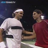 &hellip;so when they met in the Miami R3 just 10 days later - Federer having won Indian Wells -, Nadal knew what he had to do  He came for Federer's weaker side relentlessly, forcing him to hit shoulder-high defensive backhands  Result: Nadal d. Fede