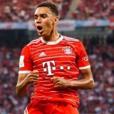 Jamal Musiala is involved in 25 goals (14G+11A) in 28 games for Bayern this season!