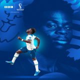 BUKAYOOOOO!  Saka, starting instead of Marcus Rashford, makes it England 3-0 Senegal!    #BBCFootball #BBCWorldCup