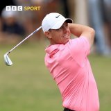 A sensational run of six birdies in eight holes in the second round has left Rory McIlroy in contention for the #USOpen  #BBCGolf