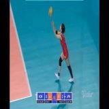 Some of her highlights earlier.  #古賀紗理那 #火の鳥NIPPON #バレーボール \ud83c\udfd0 #ネーションズリーグ #VNL2022