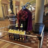 #satanic #DWTS #DWTSFinale watch for this Statue all over the show. Already seen the commercial and could see it numerous times in seconds! #savethechildrenQuote