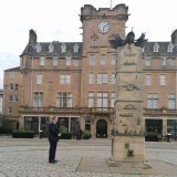 On 3 May 2022, on the eve of the great #VictoryDay, Ambassador of #Belarus to the #UK M.Yermalovich laid flowers at the Scottish Merchant Navy Memorial in #Edinburgh. #9May #Victory77 #WWII #9Мая #Победа77 #ВОВ #ДеньПобеды #Победа77 #Беларусь @Embass