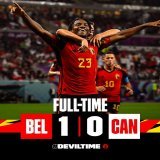 We take the lead in our group!  #BELCAN #DEVILTIME