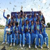 CHAMPIONS!   Congratulations to our Indian Women&rsquo;s team on winning the U-19 World Cup!   #TeamIndia #U19T20WorldCup