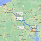 The White House to East Palestine, Ohio:   200 miles, 30 minute flight   The White House to Kyiv, Ukraine:  5,000 miles, 12 hour flight  Guess which trip Joe Biden prioritized?
