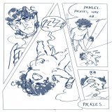you KICK pickles?! #xmen #nightcralwler #kurtwagner