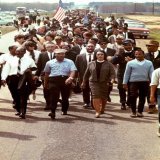 &ldquo;Ain't gonna let nobody turn me 'round.&rdquo;  #MLK #CorettaScottKing #JohnLewis #MLKDay #Selma #VotingRights