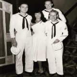 Happy Veterans Day to our women and men who have served!  This 1st pic is a fave for the occasion, and the 2nd is Bettie&rsquo;s bro Jimmie, who served in WWII  The 3rd pic is Bettie &amp; sis Goldie making a sailor sandwich in a pic from the book Be
