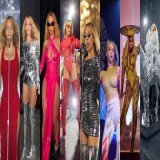 All the custom couture designed exclusively by Black designers, worn by Beyonc&eacute; to honor Juneteenth at the Renaissance World Tour last night, styled by Shiona Turini and Julia Sarr-Jamois [thread]