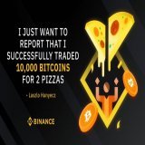 This happened 13 years ago today!  "I just want to report that I just traded 10,000 Bitcoins for 2 pizzas" - Laszlo Hanyecz