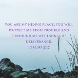 &ldquo;You are my hiding place; you will protect me from trouble and surround me with songs of deliverance.&rdquo; Psalms 32:7 NIV  #GRAMMYs #HappyValley #insiders #BinancePay #taylor #MIAAdoBetter #기상캐스터  #UT_PSコラボ #น่าฮักจังเล๊ย #BetweenUsTheSeries