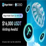 Exciting News! It's your chance to join the Bitget Wallet x @d3dsocial #Airdrop Bonanza!   Dive into the challenge and stand a chance to share in a stellar 16,000 USDT airdrop. Unleash your skills by completing #Galxe tasks and seize the rewards!   H