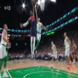 Randle ROSE UP over Tatum