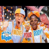 Can you Wiggle Like Blippi? Blippi&rsquo;s Playground Challenge | Blippi Ultimate Roadtrip | Kids Videos