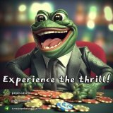 You can't say no to a 35% #StakingRewards boost! It's important for holders &amp; future stakers to get at least a gold #NFT as it comes with a 15% boost.  I can't wait for the #staking to be live!  #pepebet $PPBET #gamblingtwitter #bettingtwitter #C