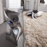 Tabouret design en aluminium argent&eacute; 45cm  LIVRAISON GRATUITE Coupon -10%: Soldes2019 #promotions #LoveYourPetDay #SeriesMania #VeganiseUnTitre #Soldes2019 #Soldes #Modernit&eacute; #D&eacute;coration #DesignModerne #Lavaniso #France #Belgique