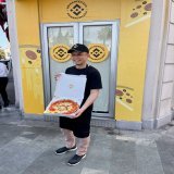 You order some pizza \ud83c\udf55and this is your delivery man.  What do you do?