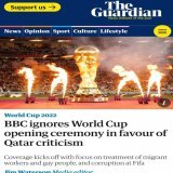 The BBC has never boycotted a World Cup opening event until now, when it was hosted by the first Muslim Arab nation.  Shameful display by the British state mouthpiece.  Qatar should consider giving BBC the boot.   #FIFAWorldCup #BBC #Qatar2022
