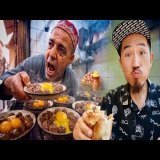 Le roi du barbecue de chameau \ud83c\uddf2\ud83c\udde6 Visite gastronomique de rue de Meknès