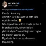 WHAT HAPPENED HUNNY ?? @IGGYAZALEA