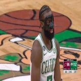 Masked Jaylen Brown is a wizard