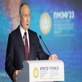 Песков прокомментировал мировую реакцию на выступление Путина на ПМЭФ
