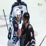 The Winnipeg Jets all lined up to shake Ovi's hand after the game  Respect