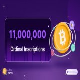 Bitcoin Ordinals just hit 11,000,000 inscriptions!    BULLISH   #BRC20 #Ordinal #BRC20Daily