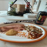 Breakfast of champions!!