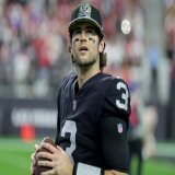 Despite the loss, Jarrett Stidham BALLED OUT in place of Derek Carr today   23/34 399 TOT YDS 3 TD 1 INT