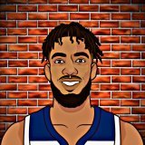 Karl Anthony Towns in the 4th Qtr and OT tonight:   0 PTS  1 REB  0 AST  0-2 FG  0-1 3P  -7   He had Reaves Schroeder on him on several possessions