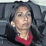 The British public are appalled by this person and her false claims that she speaks on our behalf.   Suella Braverman does not. Suella Braverman never will.  #Rwanda