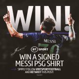 To celebrate Lionel Messi's return to PSG we're giving away a signed shirt from the GOAT himself, courtesy of @Ligue1_ENG    All you have to do is retweet this post and be following this account.   PSG vs Angers | Wednesday, 8pm | BT Sport 2   T&amp;