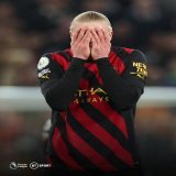 Today's loss to Tottenham was the first Premier League game in which Erling Haaland has failed to have a shot on target...   He is still yet to score an away goal in 2023...