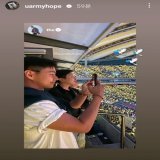 BTS JHOPE/HOSEOK INSTAGRAM STORY(IES) 240922+23 PT.1  Hobi: [repost from taehyung] Hobi: @/dlwlrma